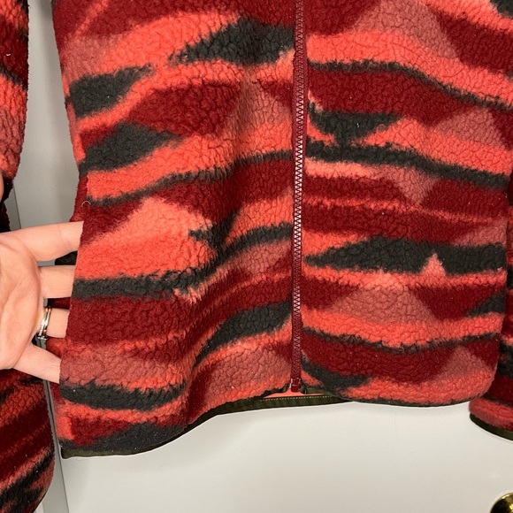 COLUMBIA Southwestern Mountainside Sherpa Women's Full Zip Jacket Coat Size XS - Picture 4 of 11